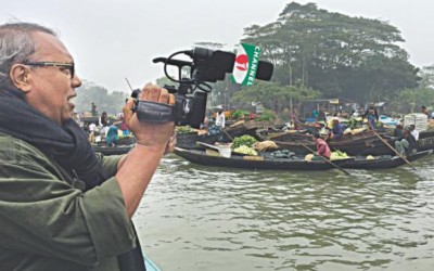 ボイサカタの水上市場