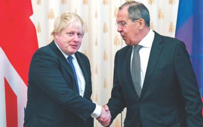 外国選挙での干渉を止める：英国はロシアに話す