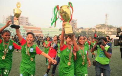 おめでとうU-15女子サッカーチーム