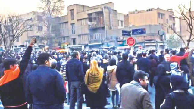イランの大衆抗議が爆発