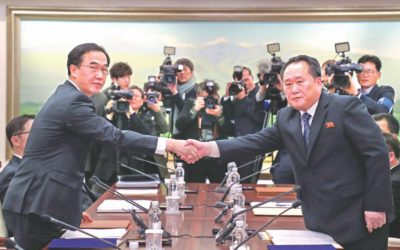 韓国は緊張を和らげるための協議に合意