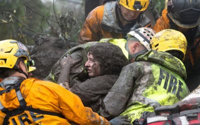 カリフォルニア州でMudslidesが13人を殺害