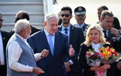 イスラエルの午後は15年ぶりにインドに到着