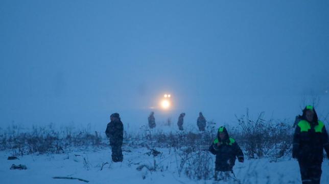 ロシアの飛行機事故で全71機が死亡