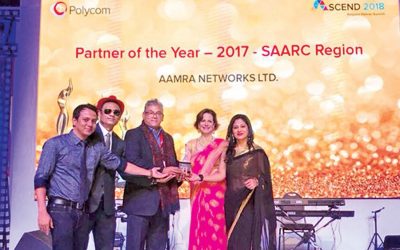 ANLは権威あるポリコムの2017年のパートナー –  SAARC地域賞を受賞