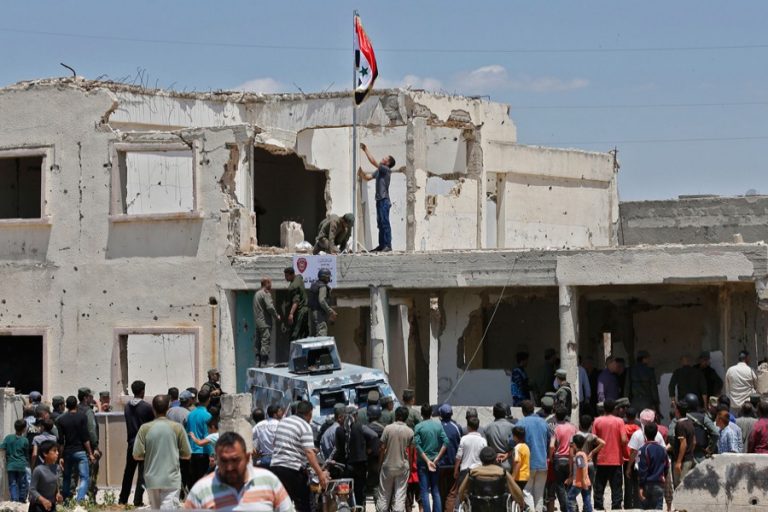 シリア政府は中部地域の完全統制を再開