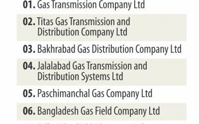 8つのガス会社が株式を売却する可能性がある