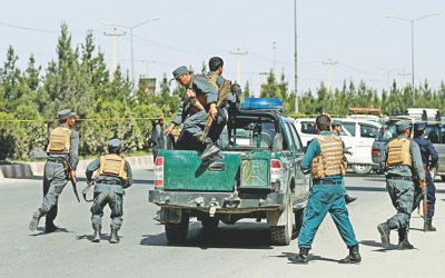 アフガニスタン内務省を攻撃