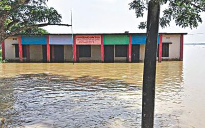 シレット地域の洪水：救済が必要な数千人