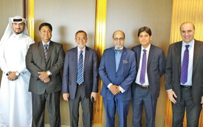 NCC銀行代表団がカタール訪問