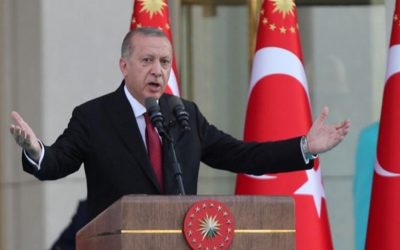 Erdoganは新しい権限で誓いを出し、息子の名前はFM