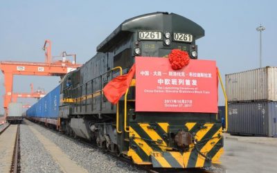 BRIの下で成長する中国 – ヨーロッパの貨物列車サービス