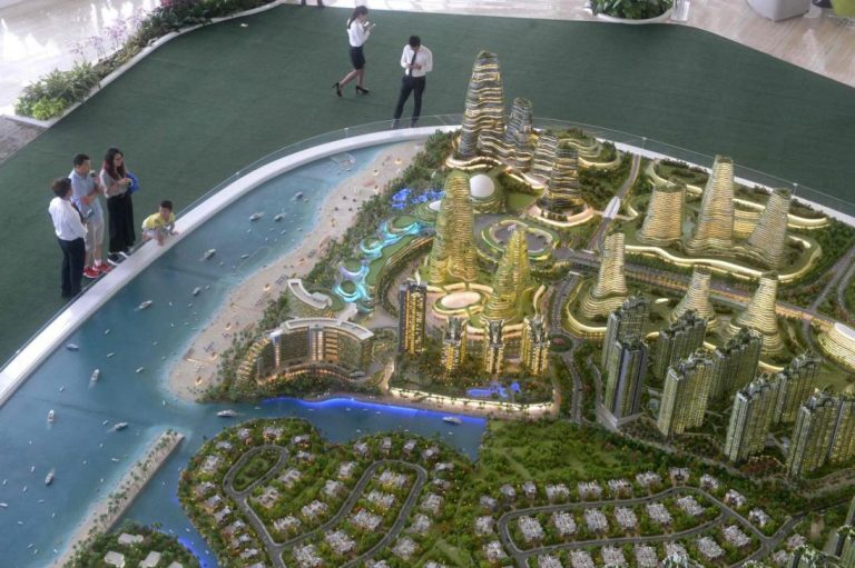マレーシアの島の都市は、PMが中国関連のプロジェクトをターゲットにしている