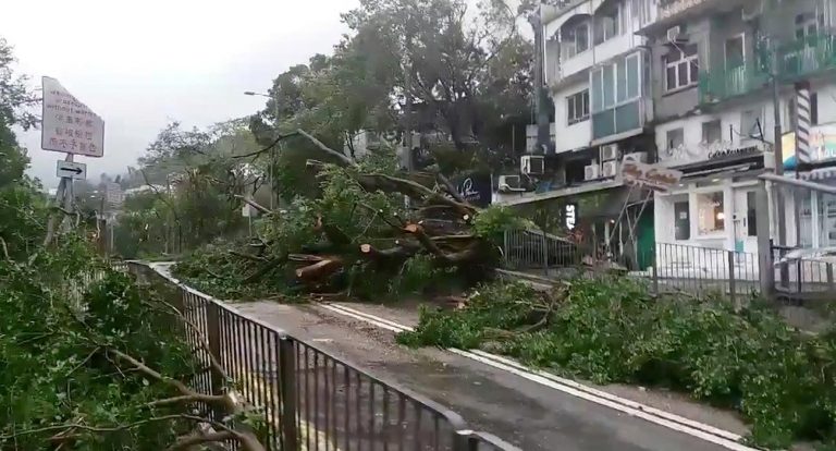 台風マンコート：数百万人が中国で避難した