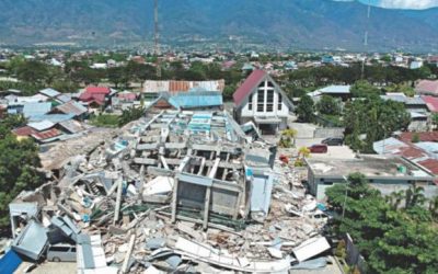インドネシアの地震被災者に対する我々の同情