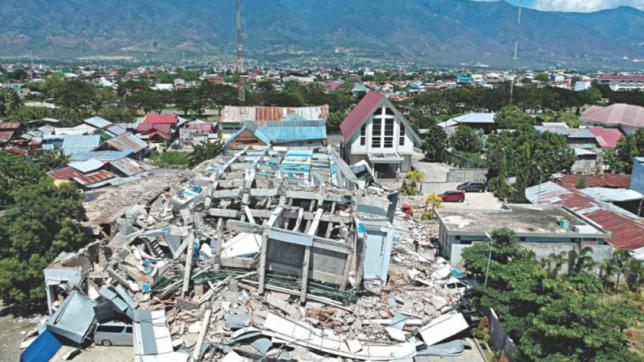 インドネシアの地震被災者に対する我々の同情