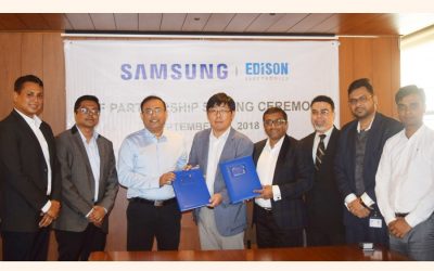 Samsung、Edison Electronicsと提携
