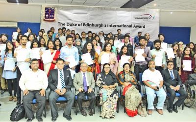 107人の学生がエジンバラ国際公爵賞を獲得