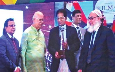 Padma Oil CompanyがICMAB最優秀企業賞2017で第1位の賞を受賞