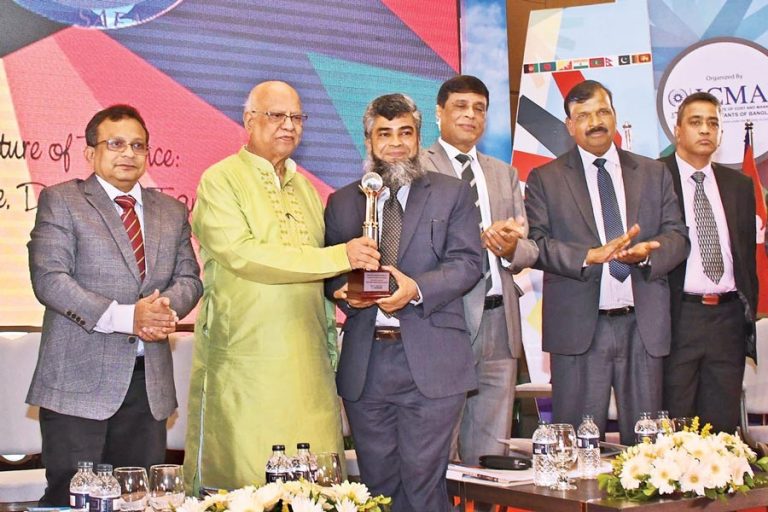 イスラミ銀行バングラデシュのJQM HabibullahがICMAB最優秀企業賞を受賞