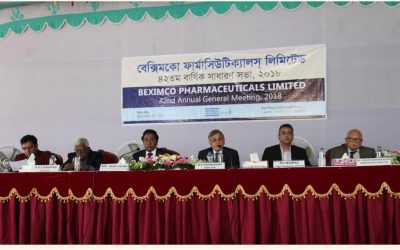 OK Chowdhury、Beximco Pharmaceuticalsの第42回AGMを主宰