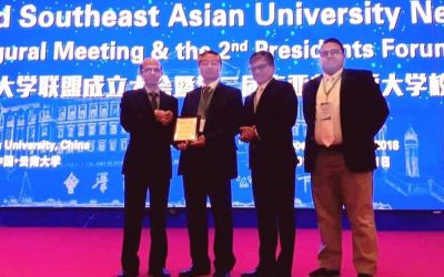 ULAB代表は南アジア南東アジア大学ネットワークに参加