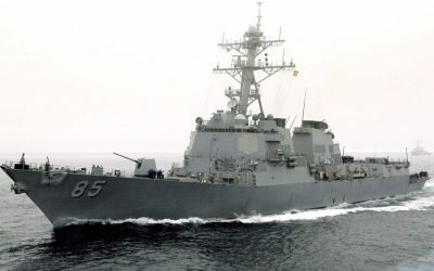 米海軍の船が論争中のSチャイナシー近くで帆走