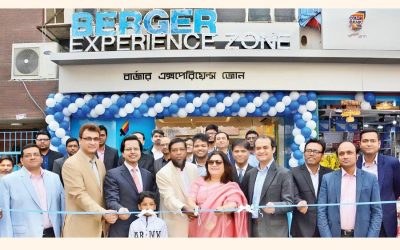 Bergerはバングラデシュ限定Rupali ChowdhuryにBerger Experience Zoneを開設します