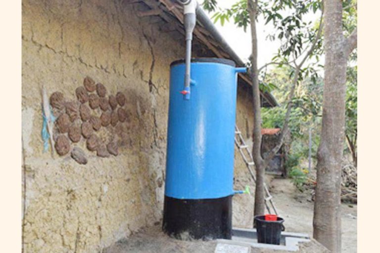 貯水雨水はBarind地域の生活を楽にする