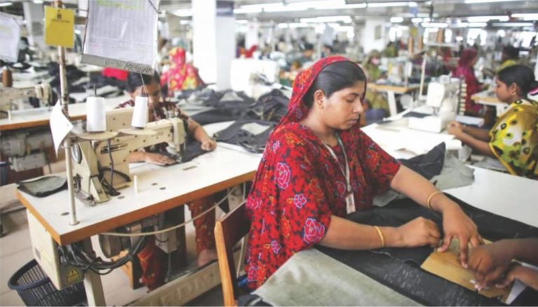 衣料品労働者の60％失職