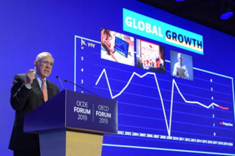 OECD、世界の成長予測を縮小