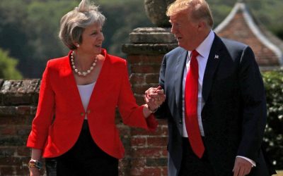 トランプはイギリスにノーディールBrexitのために行くように促します