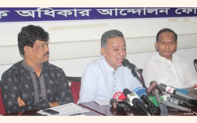 BNP常任委員会メンバーAmir Khasru Mahmud Chowdhury演説