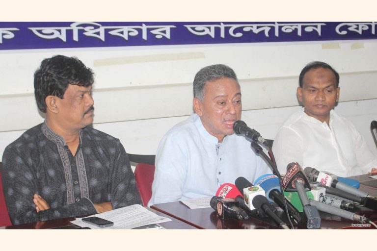 BNP常任委員会メンバーAmir Khasru Mahmud Chowdhury演説
