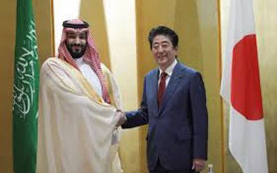 阿部は、石油依存を減らすのにサウジアラビアの王子様の助けを提供します
