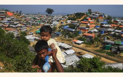 Rohingyaの問題が強調表示されています