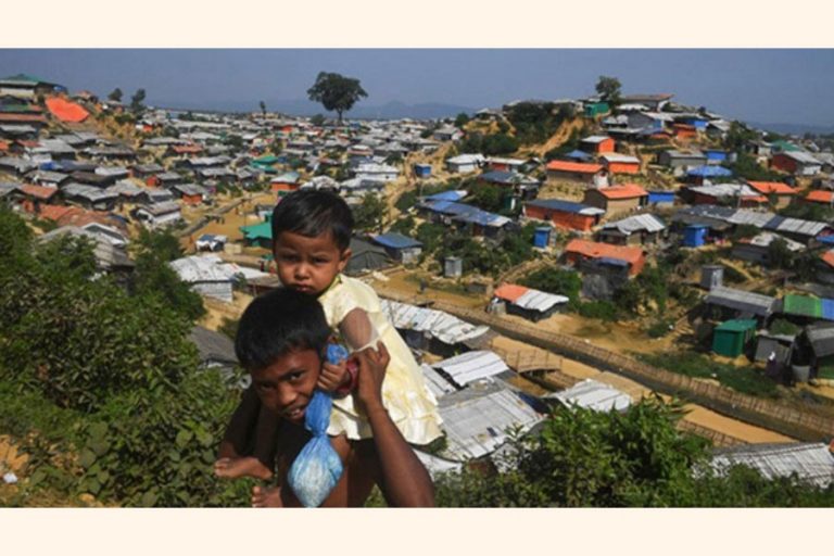 Rohingyaの問題が強調表示されています