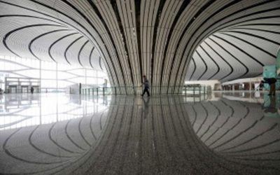 北京の巨大空港が中国の70歳の誕生日の前夜に開幕する