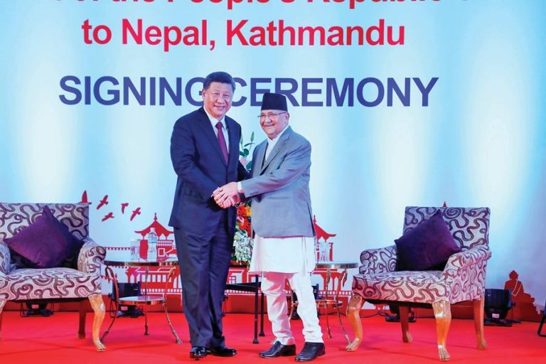 ネパール、中国が接続性を高めるための契約に署名
