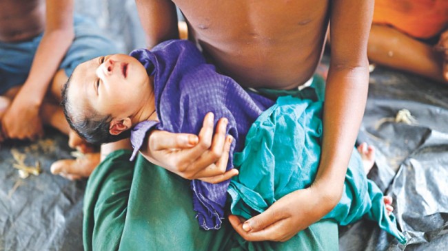 過去3年間に生まれた76,000人のロヒンギャの子供