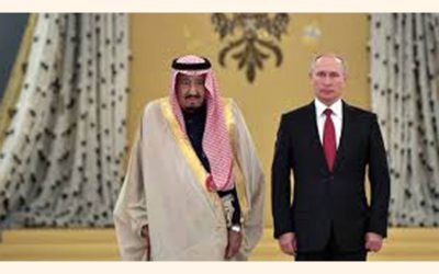 サルマン国王、プーチン大統領、石油パートナーシップ、ワクチン製造について協議