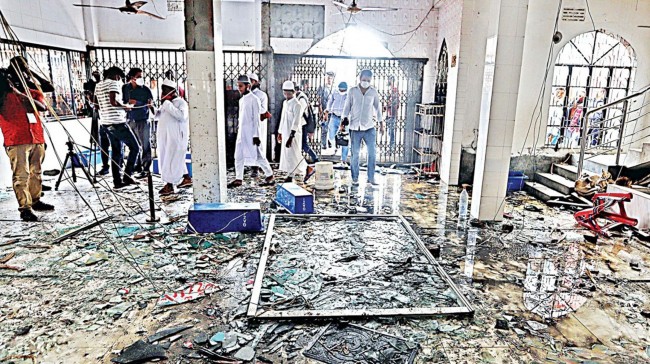 モスク爆発事故