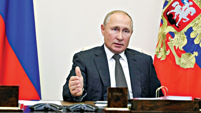 プーチンは「外圧」を非難する
