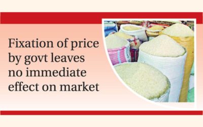 米価の変動を非難する買いだめ