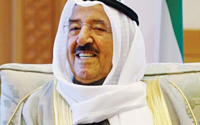クウェートの首長シェイク・サバが亡くなりました
