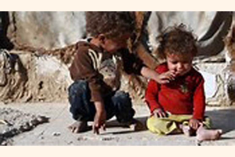 700,000人のシリアの子供たちが飢餓の危険にさらされている