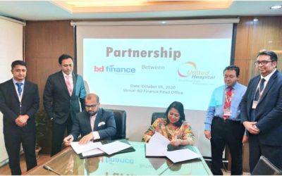 バングラデシュファイナンスアンドインベストメントカンパニーリミテッドがユナイテッドホスピタルと企業医療サービス契約を締結