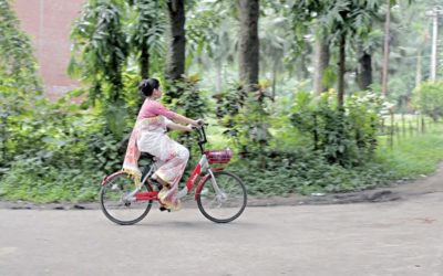 よりきれいな街のためのサイクリング