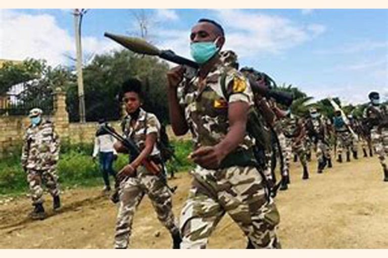 ティグライ軍のロケットがエリトリアの首都の郊外を襲った