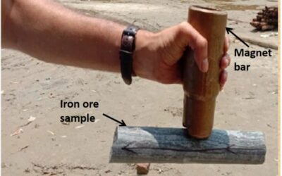 ディナジプールでの磁性鉄鉱石埋蔵量の発見